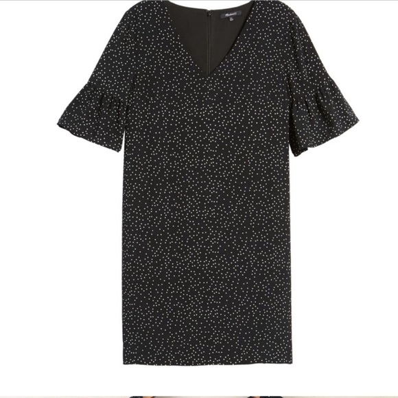 Madewell || Flutter Ruffle Sleeve Shift Dress 10 - Picture 2 of 2